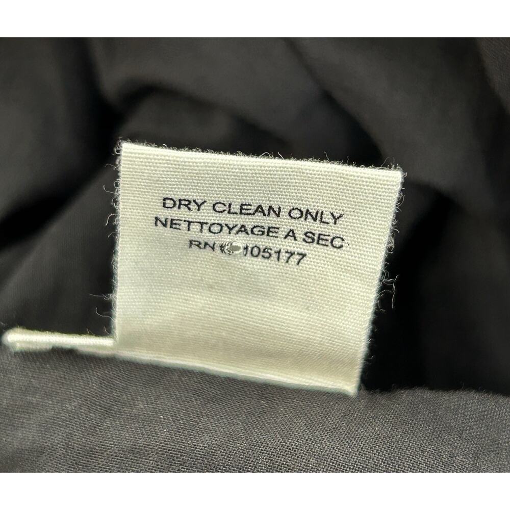 Ulla Johnson Joan Floral Print Midi Dress Size 4 Black Cotton Blend Lined V Neck - Picture 7 of 7